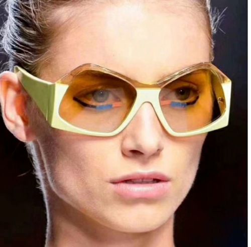 Κοκκάλινα γυναικεία γυαλιά ηλίου δίχρωμα 2020