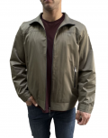 Ανδρικό χακί Jacket με γιακά D18052X