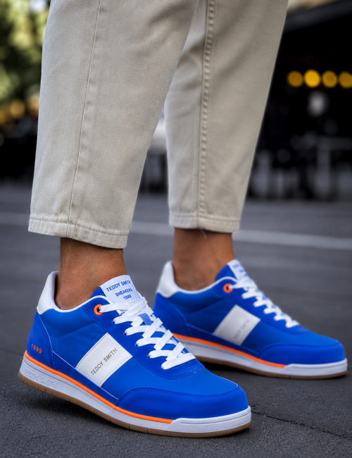 Teddy Smith ανδρικά μπλε sneakers 120506