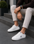  Ανδρικά χαμηλά Casual Sneakers κατασκευασμένα απο δερματίνη  άριστης ποιότητας.