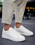 Aνδρικά χαμηλά Casual Sneakers κατασκευασμένα από γνήσιο δέρμα.