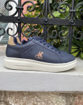 Ανδρικά δίσολα Casual Sneakers κατασκευασμένα απο δερματίνη  άριστης ποιότητας.