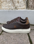 Ανδρικά δίσολα Casual Sneakers κατασκευασμένα απο δερματίνη  άριστης ποιότητας.