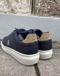 Ανδρικά δίσολα Casual Sneakers κατασκευασμένα απο δερματίνη  άριστης ποιότητας.