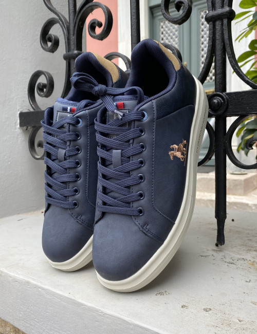 US GRAND POLO ανδρικά μπλε casual sneakers GPM528301