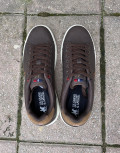 Ανδρικά δίσολα Casual Sneakers κατασκευασμένα απο δερματίνη  άριστης ποιότητας.