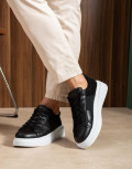 Ανδρικά Sneakers κατασκευασμένα από οργανική δερματίνη άριστης ποιότητας.