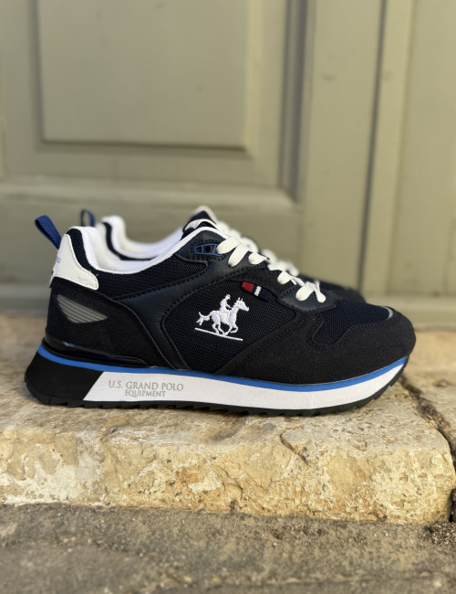 U.S. Grand Polo ανδρικά μπλε navy παπούτσια GPM12260