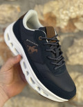 Ανδρικά Casual Sneakers με περίτεχνη διάτρητη σόλα, κατασκευασμένα απο δερματίνη  άριστης ποιότητας.