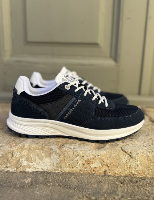 Carrera ανδρικά μπλε navy casual sneakers CAM53201