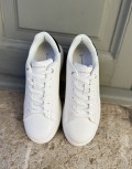 Ανδρικά δίσολα Sneakers με κορδόνια λαστιχένια σόλα.