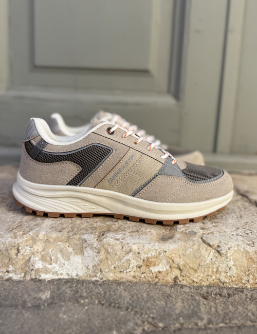Carrera ανδρικά μπεζ casual sneakers CAM53200