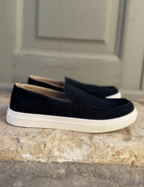 Carrera ανδρικά μπλε navy μοκασίνια CAM85104Ν