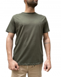 Everbest ανδρικό χακί Plus Size T-shirt 2328000X