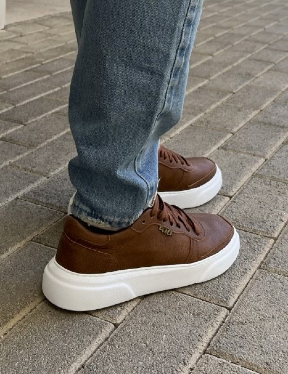 Ανδρικά κάμελ Casual Sneakers δίσολα 2222020