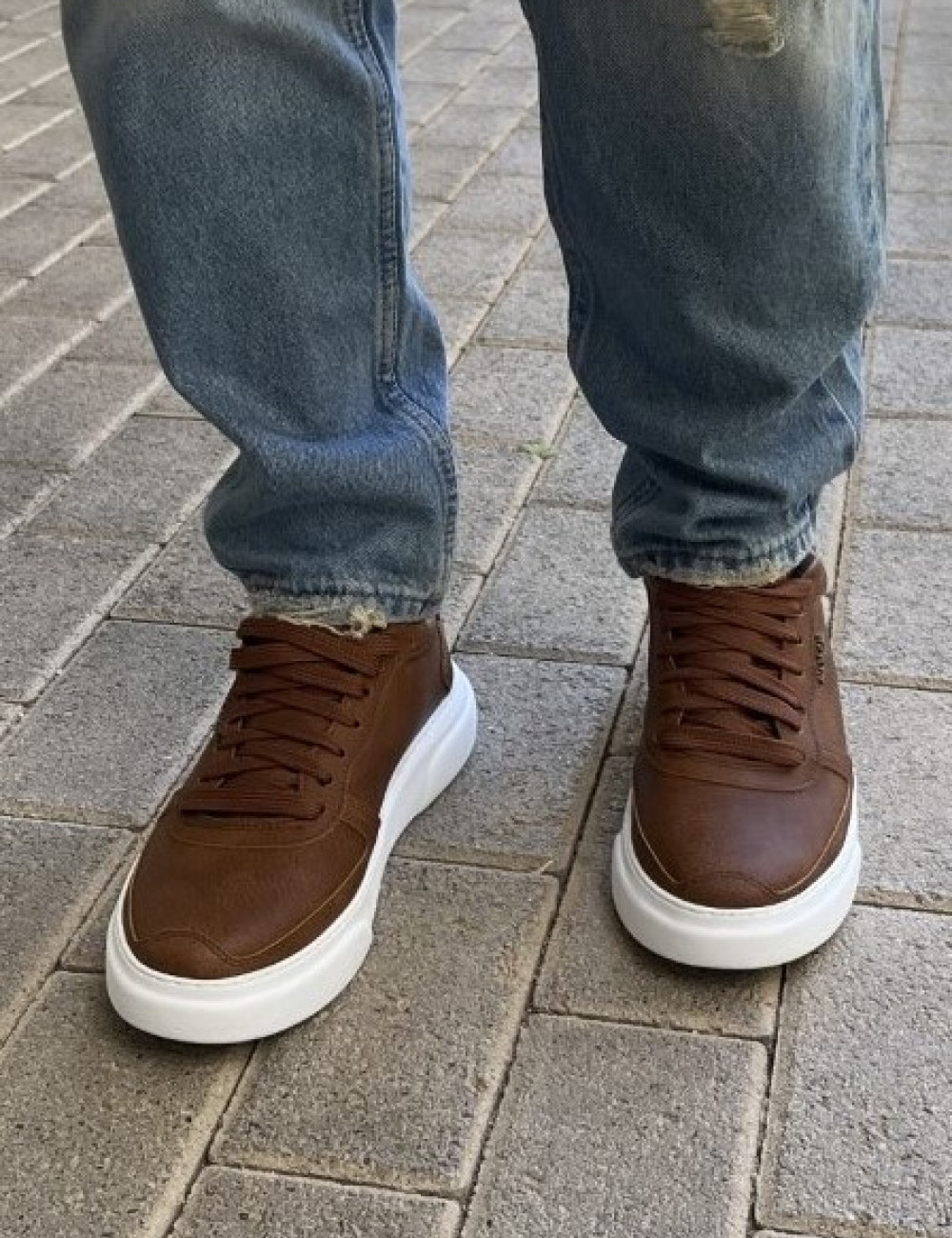 Ανδρικά κάμελ Casual Sneakers δίσολα 2222020