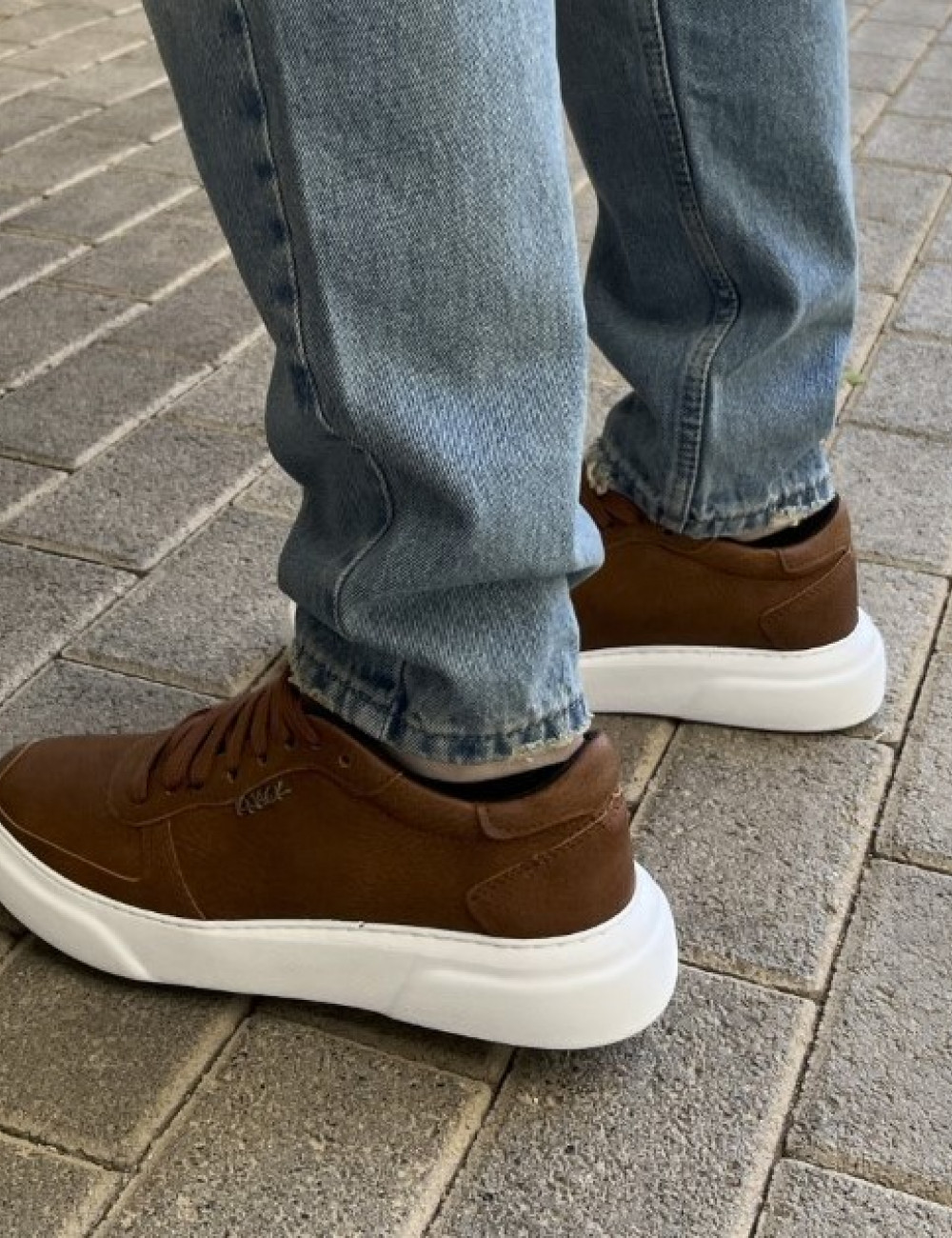 Ανδρικά κάμελ Casual Sneakers δίσολα 2222020