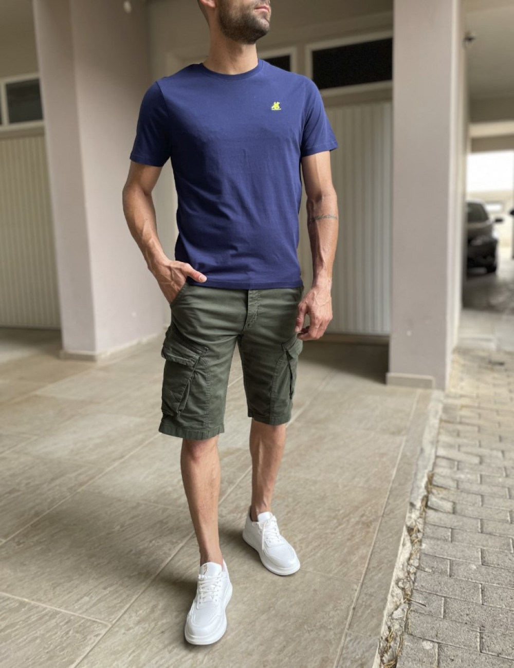 US Grand Polo Ανδρική κοντομάνικη μπλούζα.