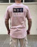 NDC ανδρικό σομόν Tshirt με τύπωμα 222913S