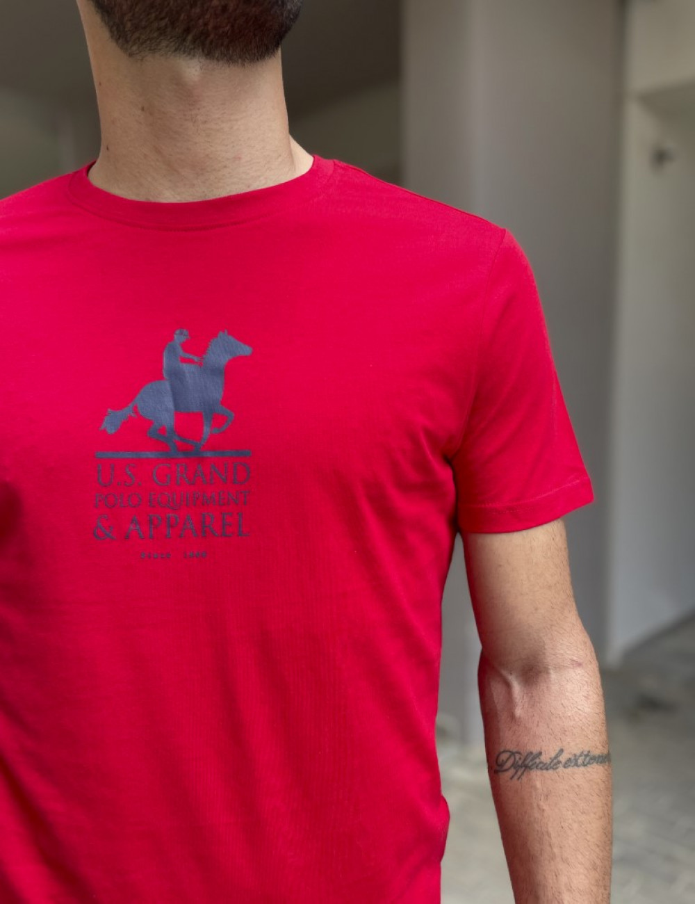 US Grand Polo ανδρική&nbsp;κοντομάνικη&nbsp;μπλούζα.