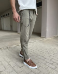 Ben Tailor Ανδρικό λαδί υφασμάτινο παντελόνι Kowalski 0398L