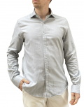 Ανδρικό φιστικί  μακρυμάνικο πουκάμισο BR150139
