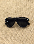 Ανδρικά μαύρα γυαλιά ηλίου ματ Luxury S5037