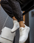Ανδρικά λευκά Casual Sneakers CH115A