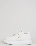Ανδρικά λευκά Sneakers με κορδόνια 0382020W
