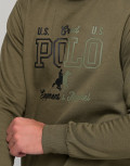 Us Grand Polo ανδρικό χακί φούτερ USF571Q