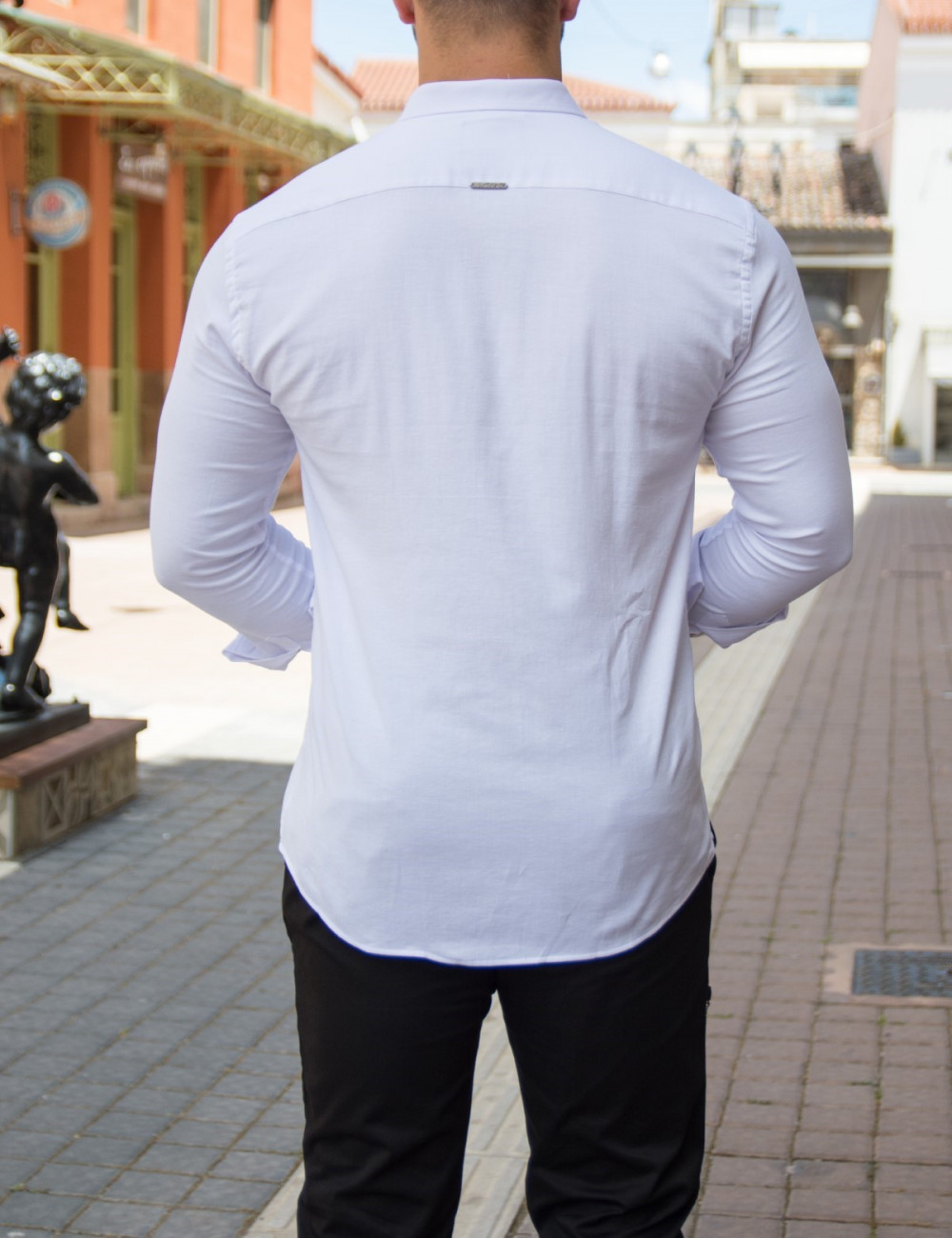 Ben Tailor ανδρικό λευκό πουκάμισο Harmony 0395W