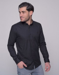 Ben Tailor ανδρικό μαύρο πουκάμισο Harmony 0395M