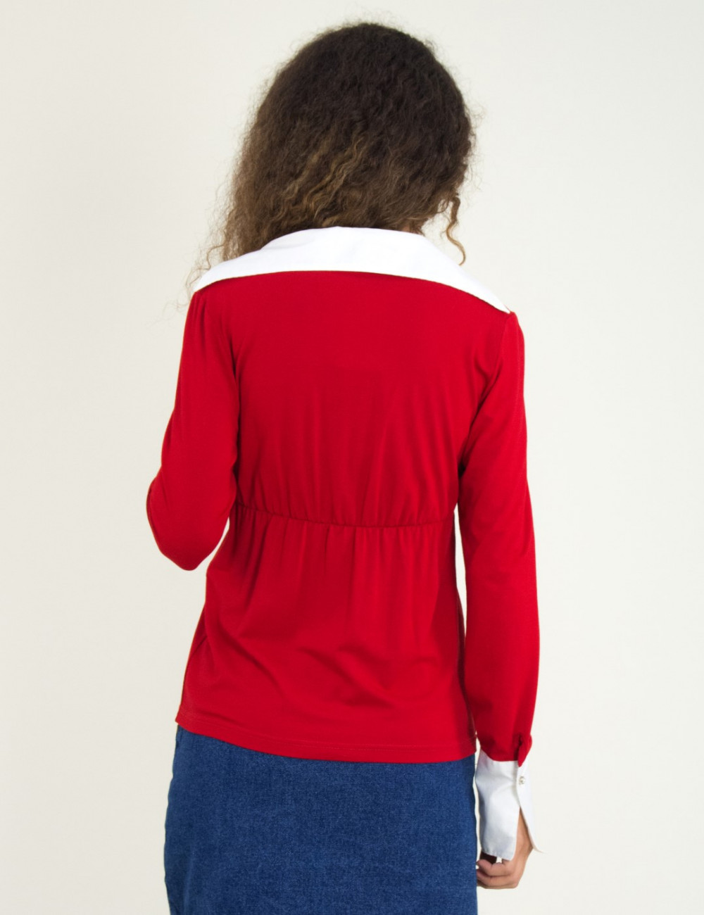 Γυναικεία μπλούζα κόκκινη 345034