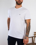 Lee ανδρικό μπλουζάκι λευκό SS Pach Logo Tee L60UFQ12