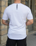 NDC ανδρικό λευκό Tshirt με τύπωμα 222915