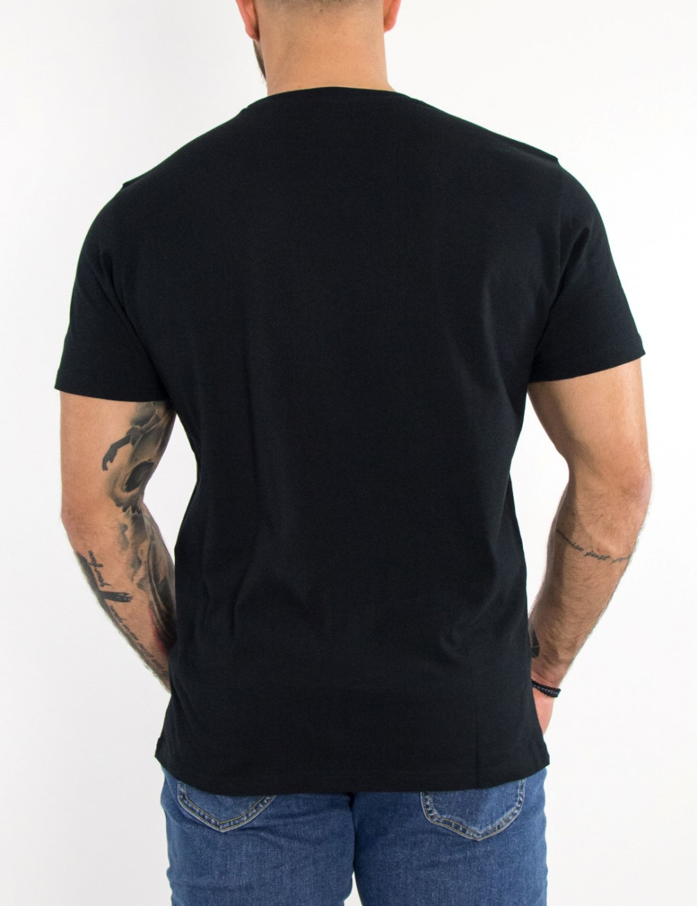 Lee Wobbly Logo Tee ανδρικό μπλουζάκι μαύρο L65QAI01
