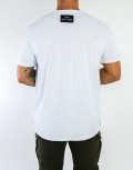 Ανδρικό λευκό Hustler Tshirt τύπωμα Ben Tailor 5101