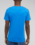 Lee ανδρικό μπλουζάκι μπλε SS Pach Logo Tee L60UFQA13