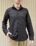 Ανδρικό μαύρο πουκάμισο Oxford Modern Fit 243015