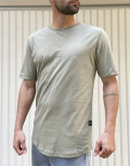 NDC ανδρικό χακί T-shirt με τύπωμα 2329070X