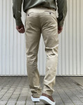 Ανδρικό μπεζ παντελόνι υφασμάτινο Chinos M1331