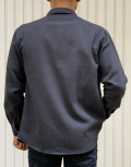 Ανδρικό ανθρακί πουκάμισο overshirt 1911G