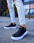 Ανδρικά μαύρα Casual Sneakers CH115B