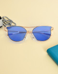 Γυναικεία Γυαλιά Ηλίου Μπλε S7076