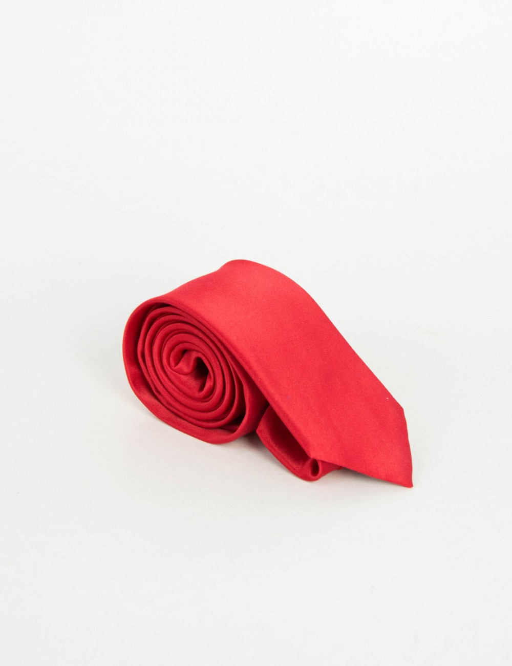 Ανδρική κόκκινη μονόχρωμη γραβάτα 28582