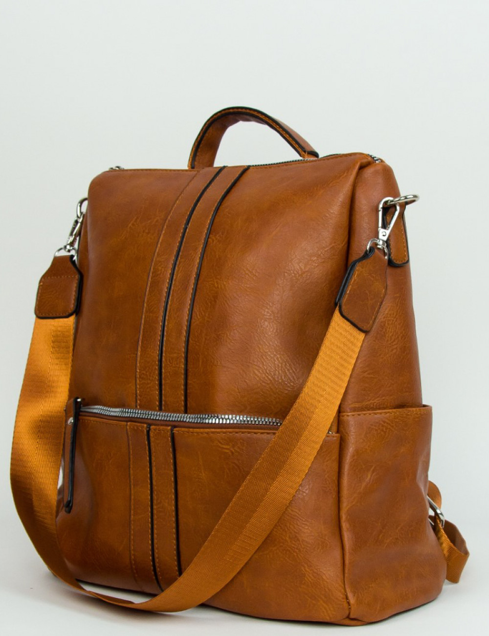 Γυναικείο καφέ Backpack - τσάντα ώμου CK5600K