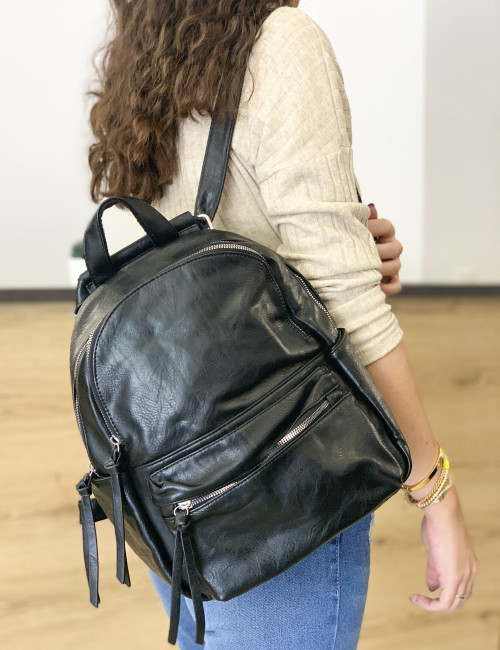 Γυναικείο μαύρο Backpack PB3275M