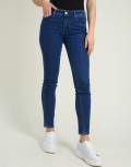 Lee Scarlett Skinny γυναικείο μπλε τζιν παντελόνι L526ROEX