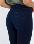 Lee Marion Straight Γυναικείο μπλε σκούρο τζιν παντελόνι L301FGIT
