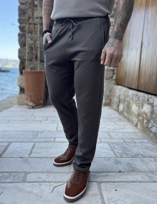 Dynamo ανδρική καφέ ίσια φόρμα AS439